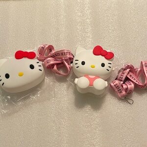SANRIO HELLO KITTY SET OF TWO CROSSBODY PURSES NIP $ FOR BOTH